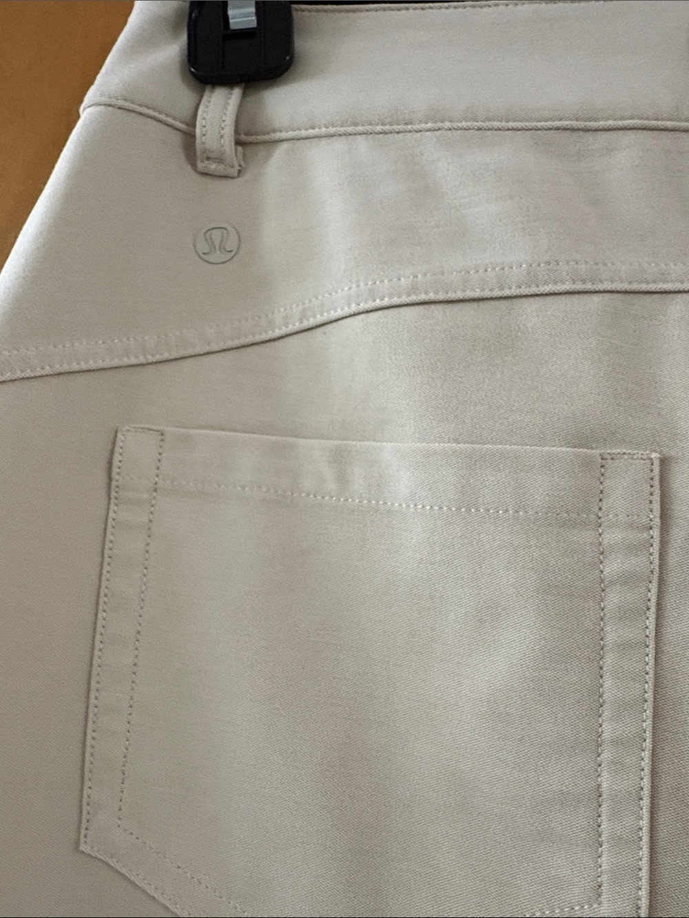 lululemon athletica High-Rise Pants in Light Cream - Picture 4 of 5